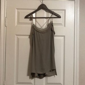 Elie Tabari grey tank